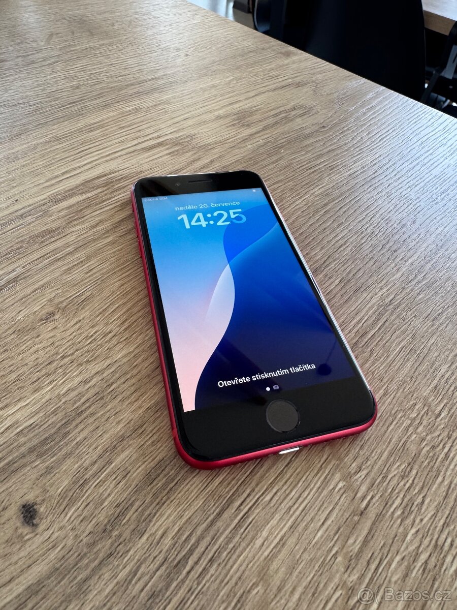 Apple iPhone SE 128GB RED, TOP stav