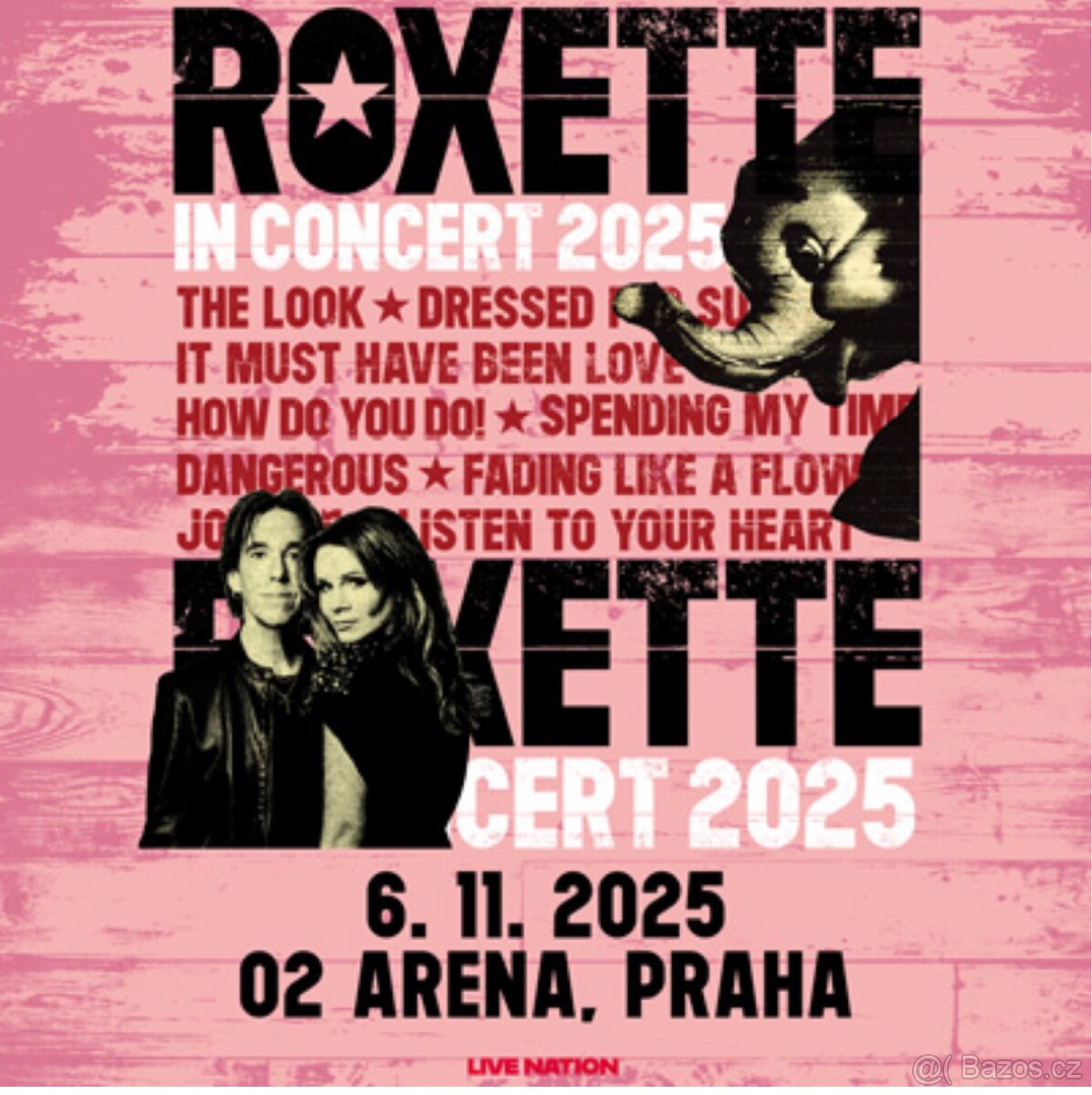 Klubové VIP - ROXETTE, O2 Arena - 6.11.2025