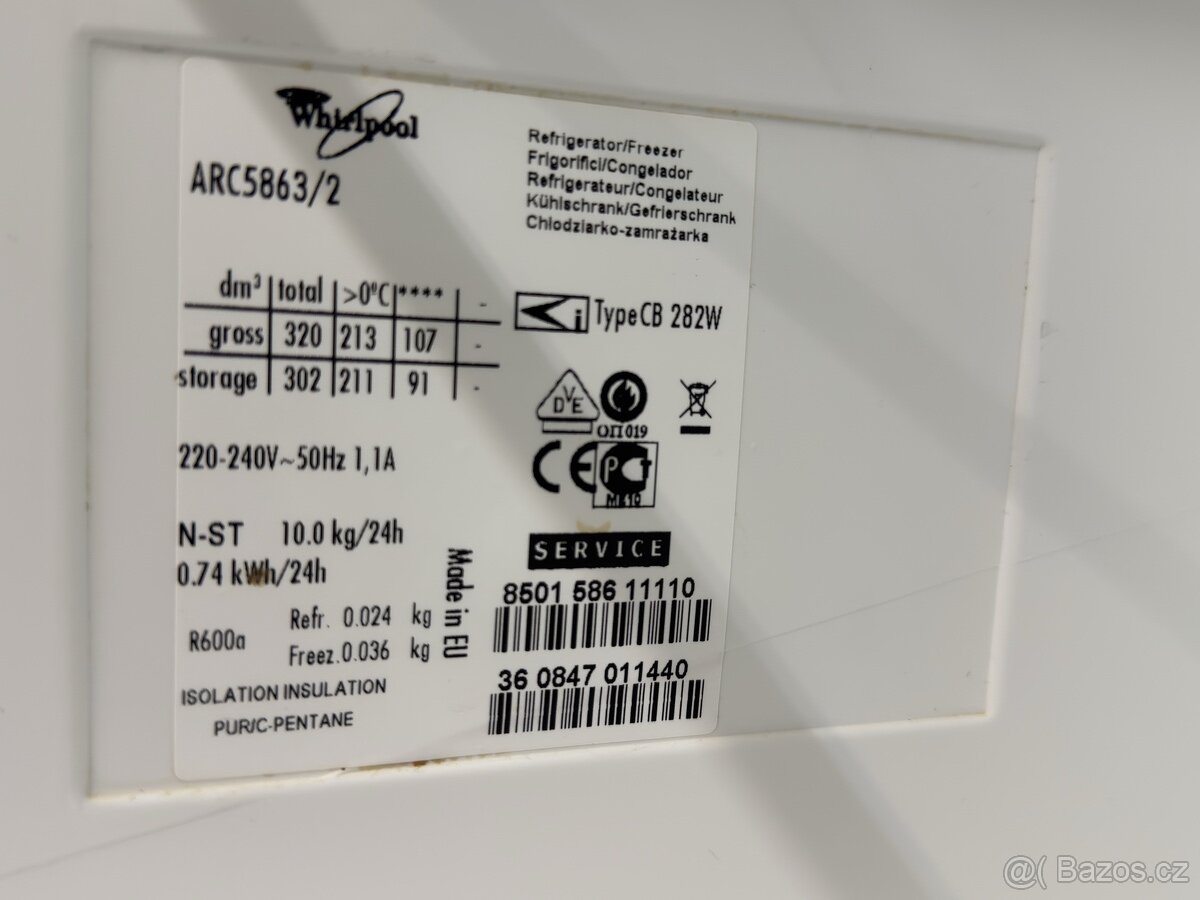 Lednice Whirlpool ARC 5863/2