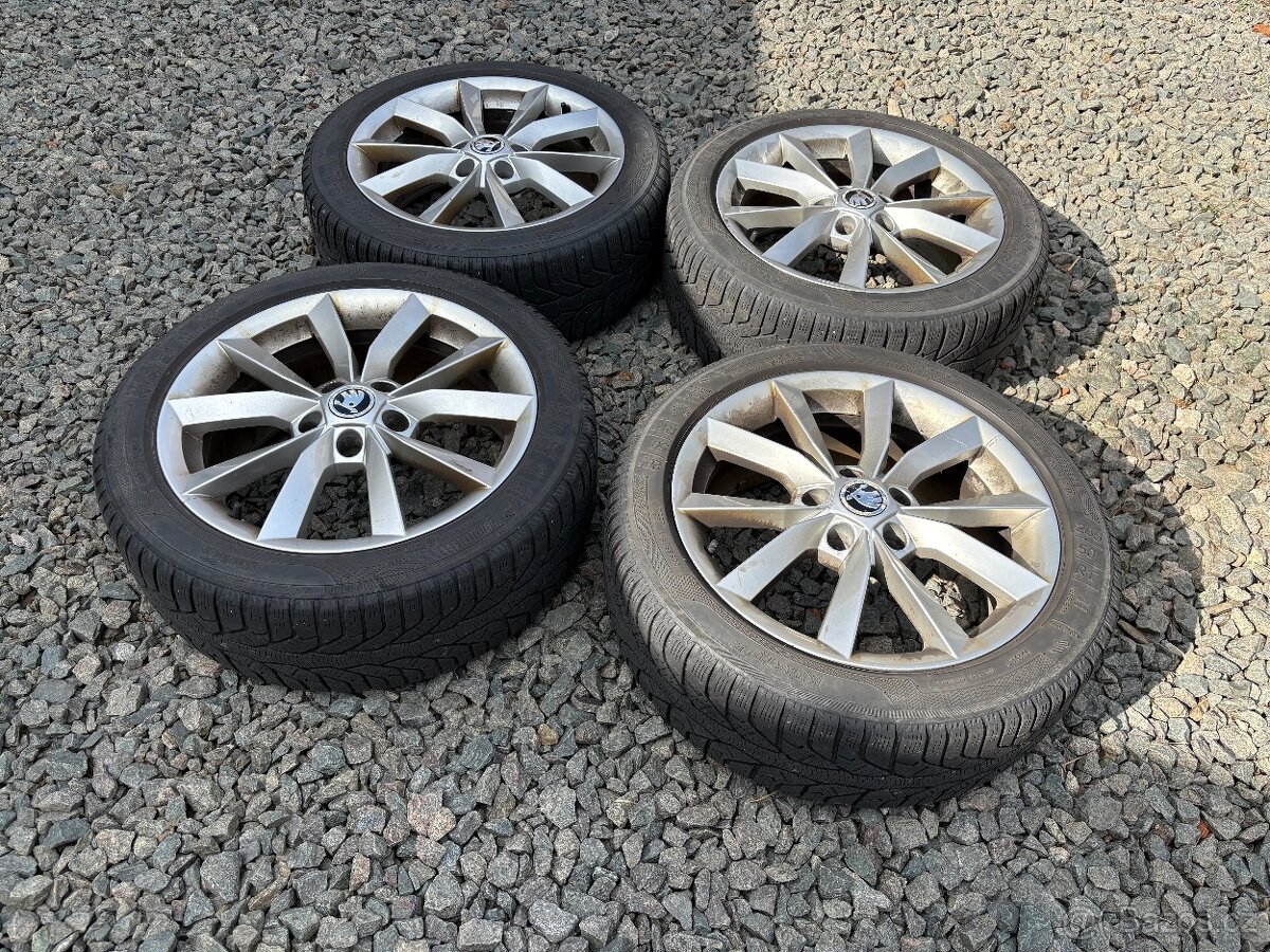 ALU sada zimních kol  R17 205/50 Škoda