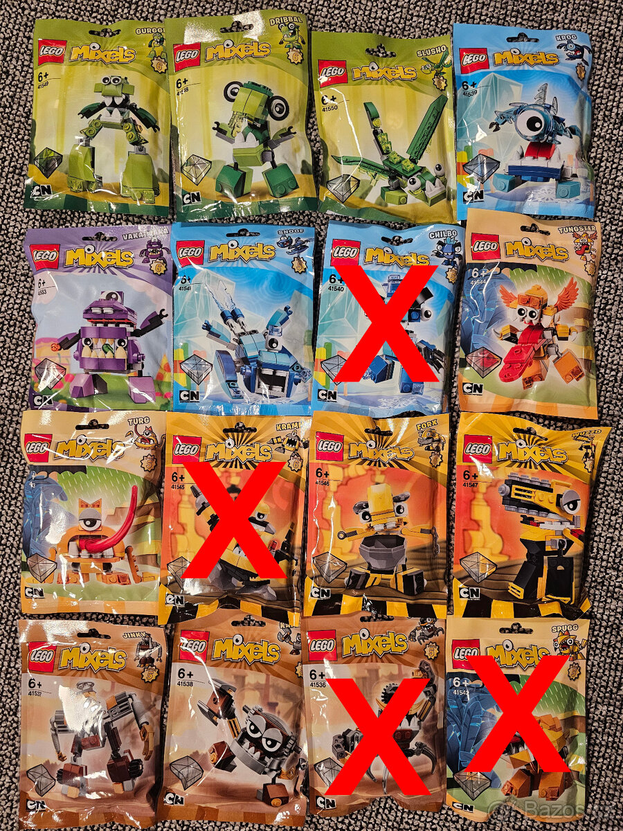 Lego Mixels 12 setů