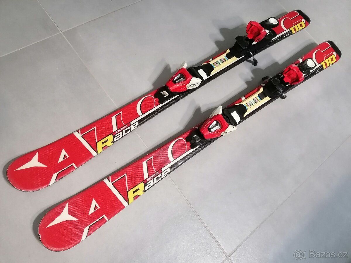 Prodám lyže Atomic race. Velikost 110cm.