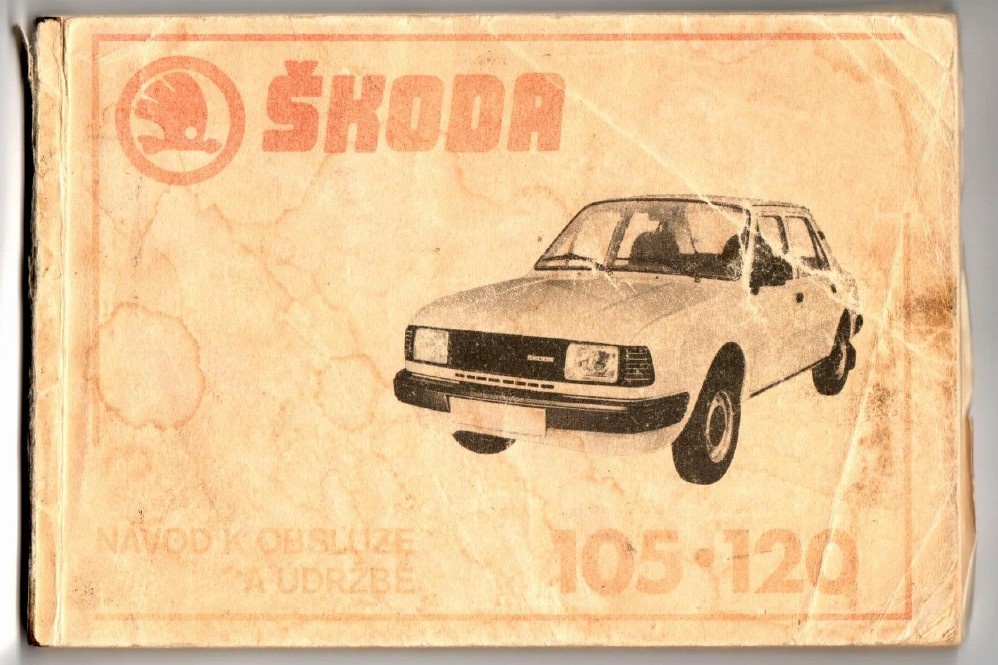návod k obsluze + serviska z r. 1983 k eMkovému modelu ŠKODA