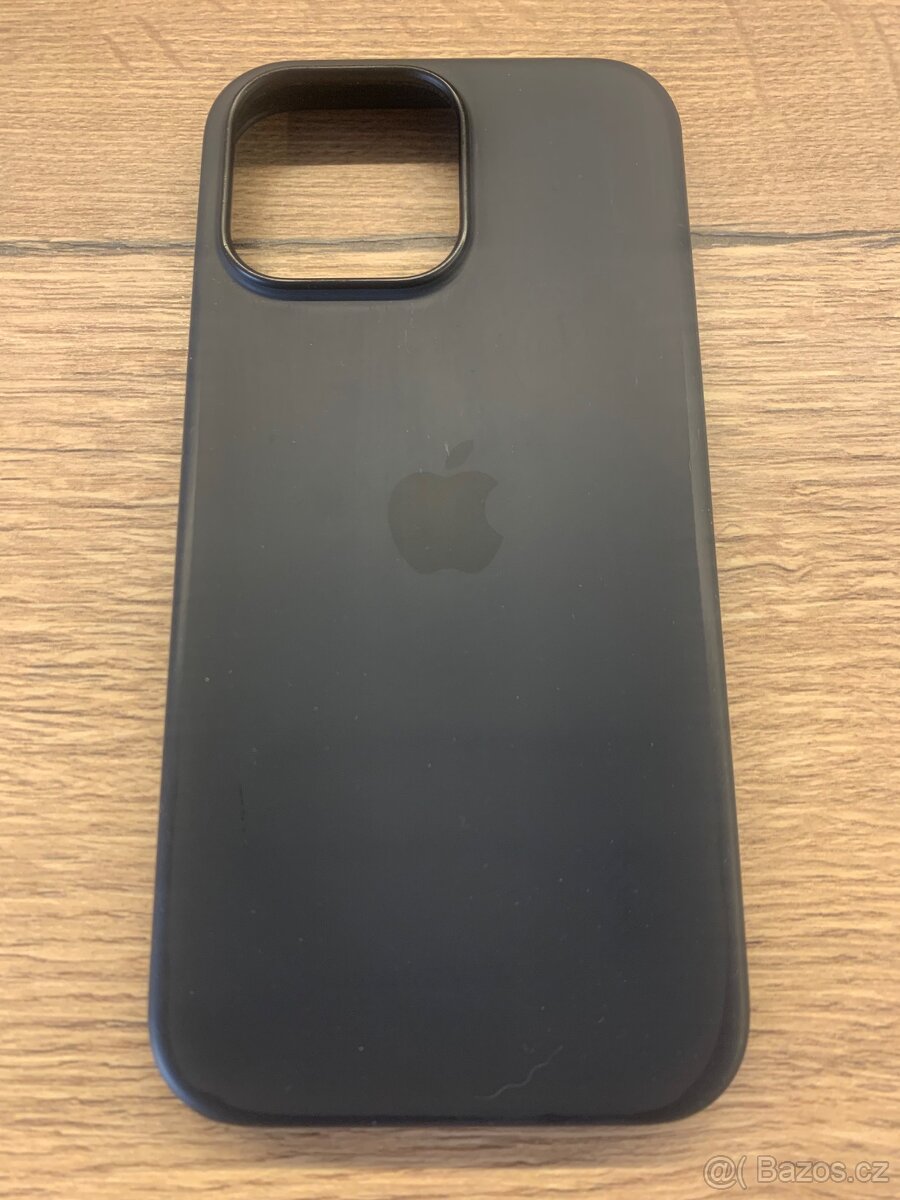 Apple iPhone 16 pro max silikonové pouzdro černé