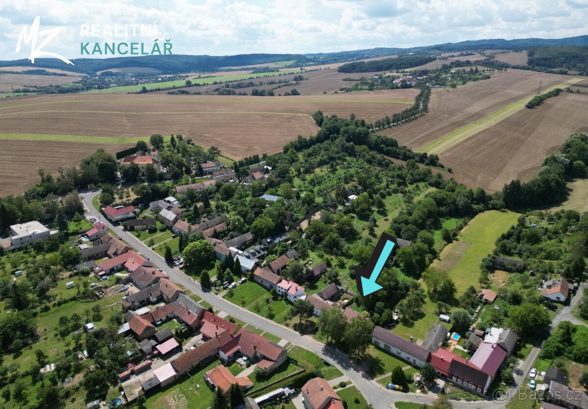 Prodej usedlosti se sadem a rozlehlou zahradou ve Zlámance