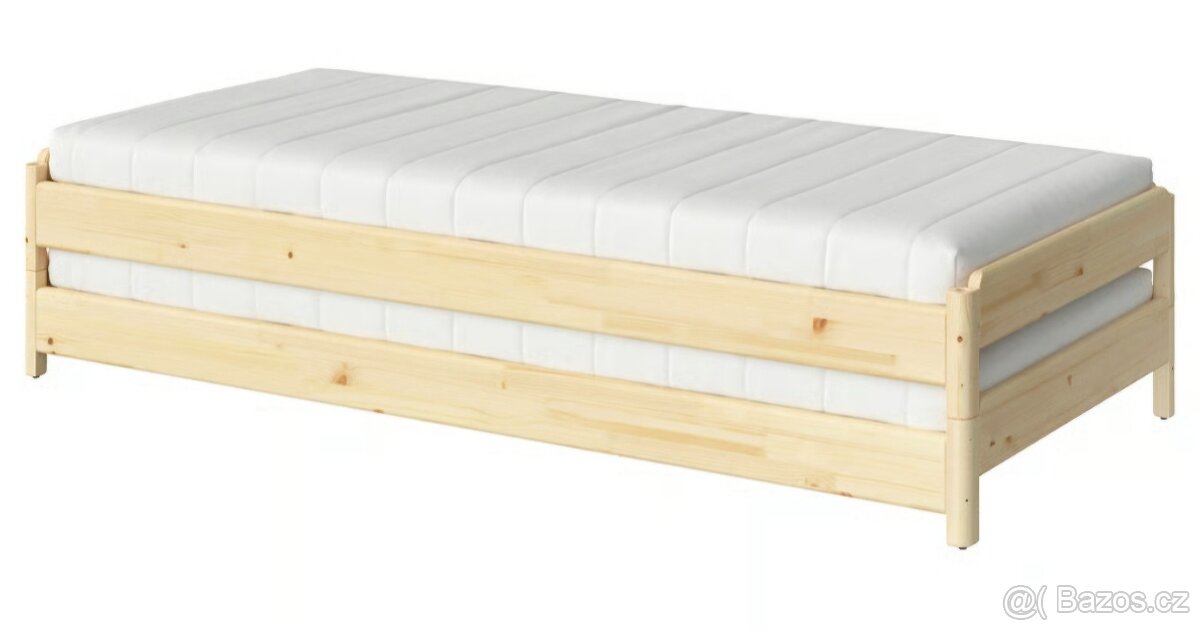 2 stohovatelné postele