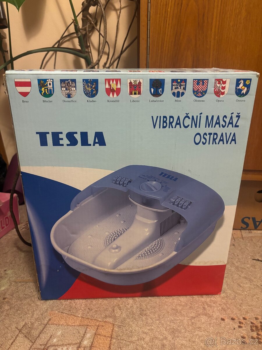 Masážní přístroj na nohy Tesla