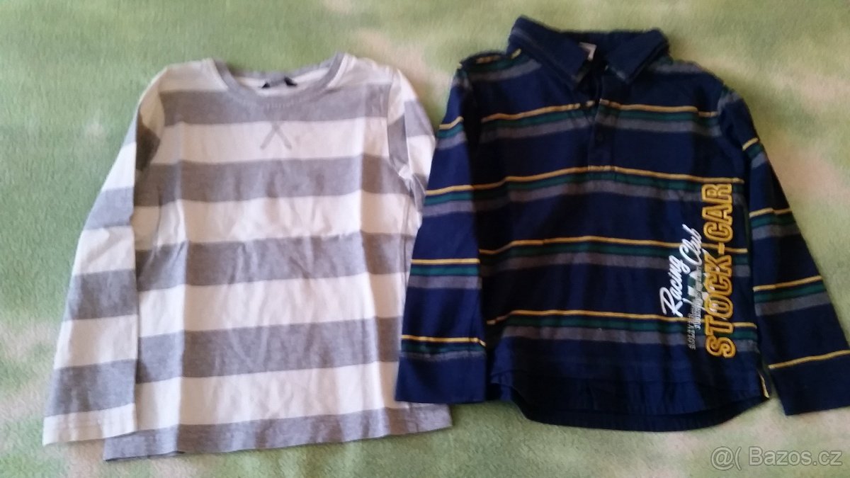 Dětská trika, vel. 110-116