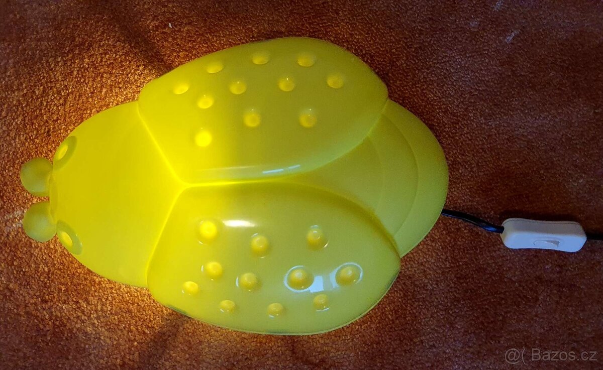 Dětská nástěnná lampička beruška IKEA
