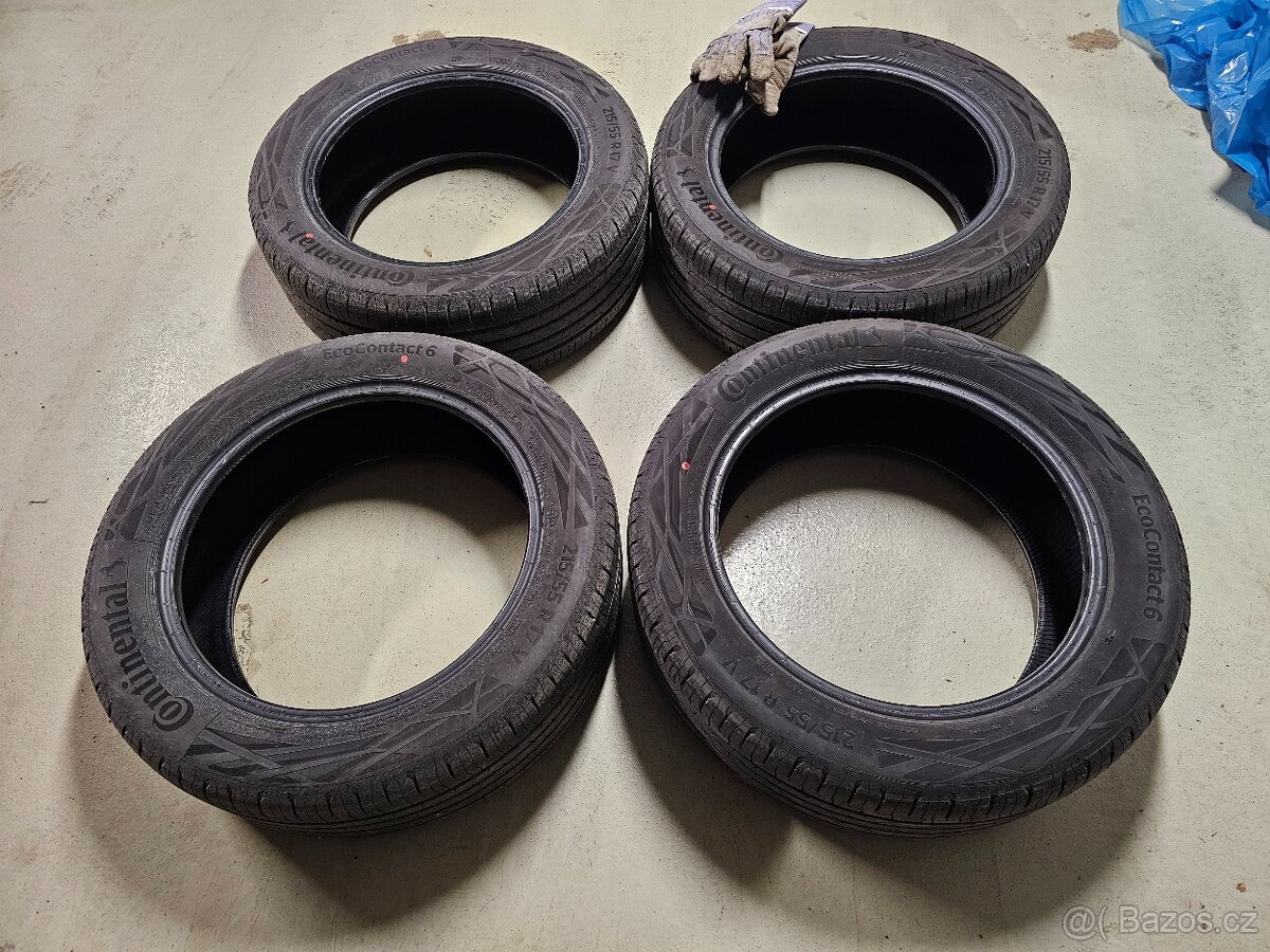 Pneu Continental EcoContact 6 215/55 R17 V