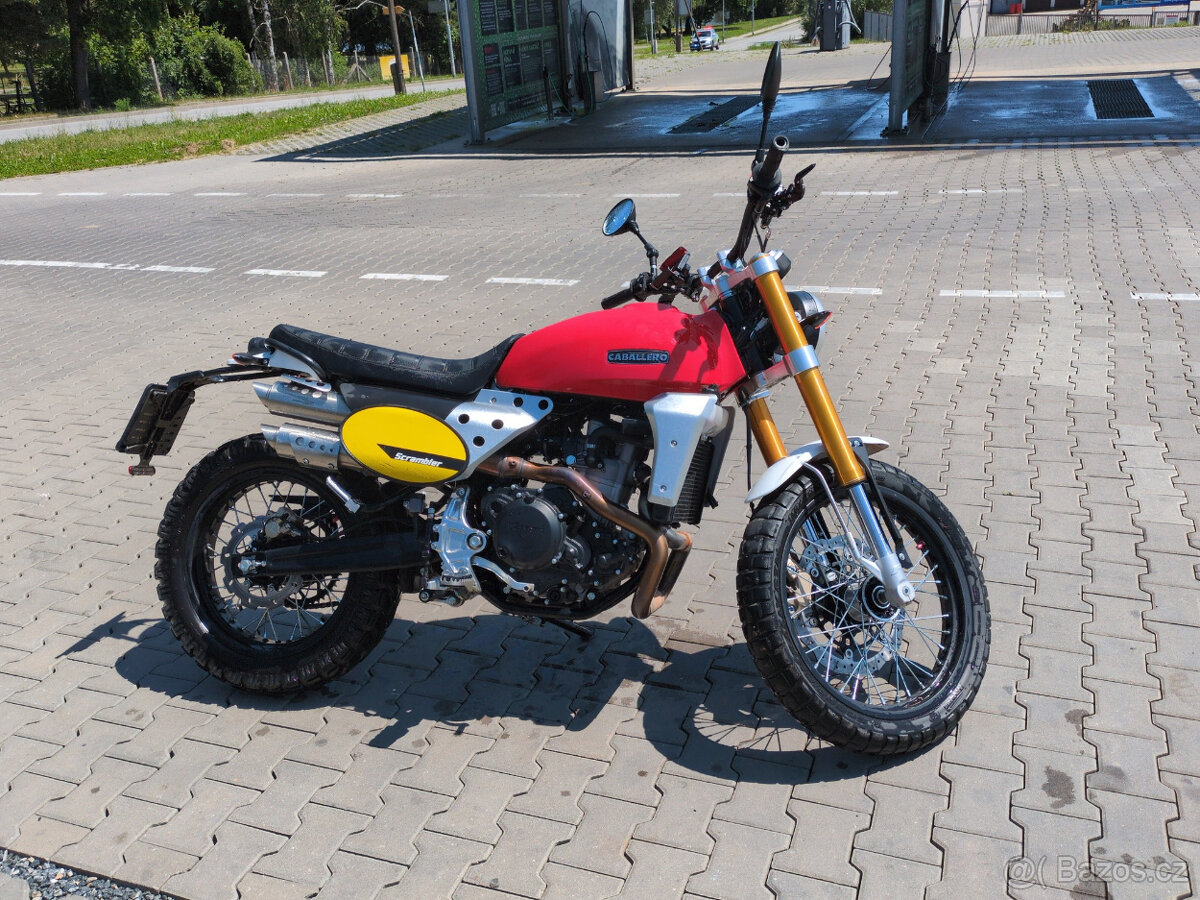 fantic caballero 500 scrambler
