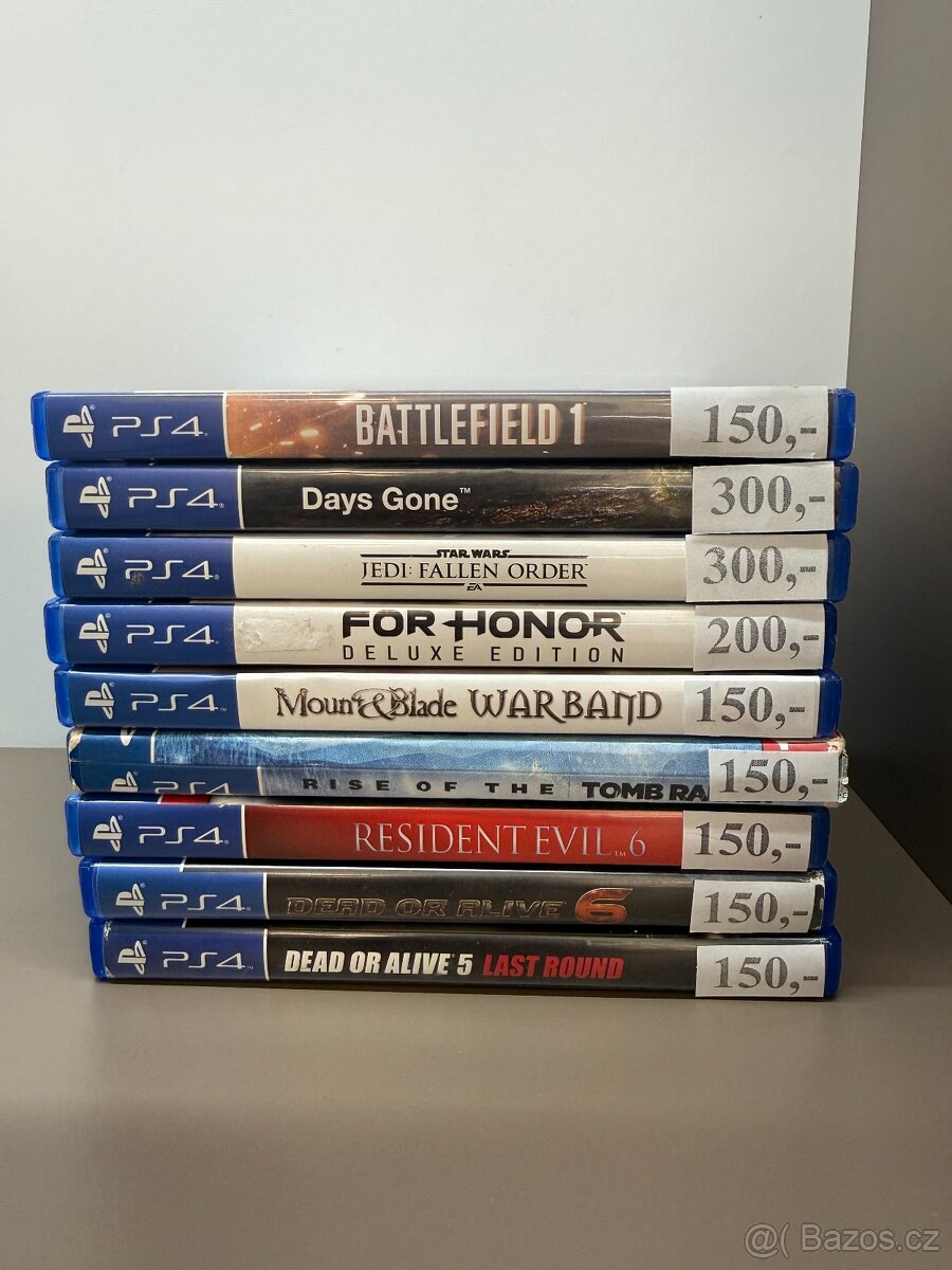 Originální hry na playstation 4