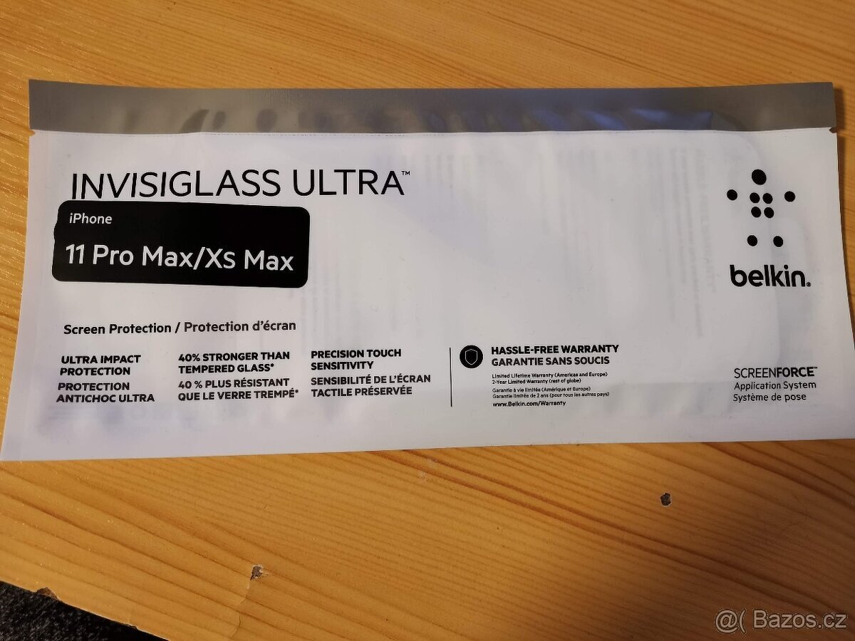 Ochranné sklo iPhone 11 Pro Max / XS Max