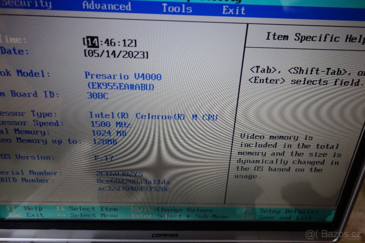 Compaq presario v4000 acer 5620 asus a9t