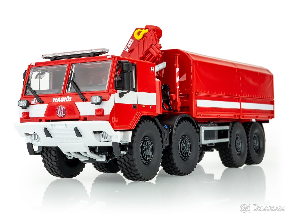 Tatra 815-7 8x8 valník s rukou - HASIČI - Kaden