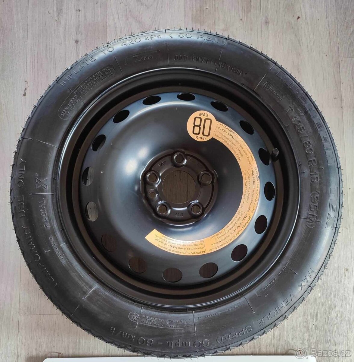 ALFA ROMEO 156,GT,147- REZERVNÍ KOLO -5x98