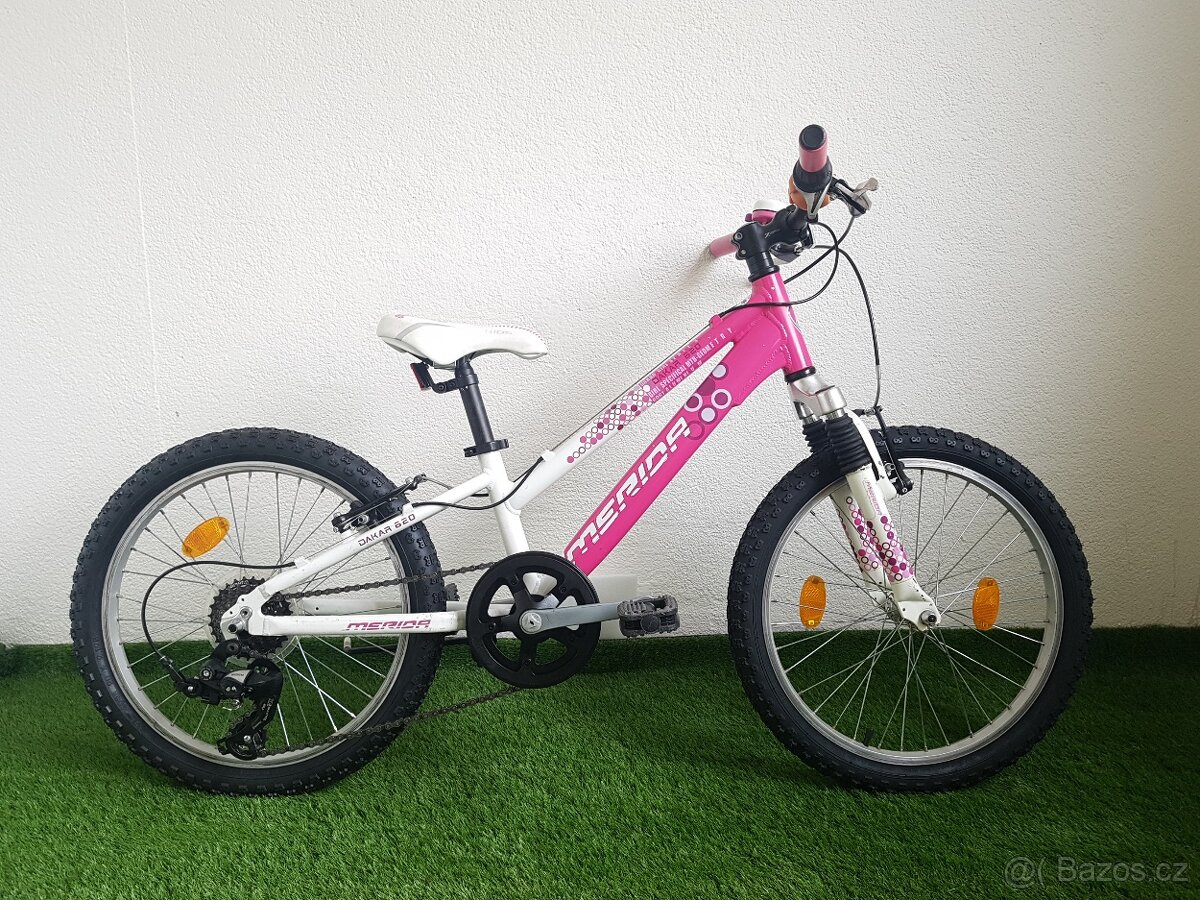 DĚTSKÉ KOLO MERIDA DAKAR 620 white/pink