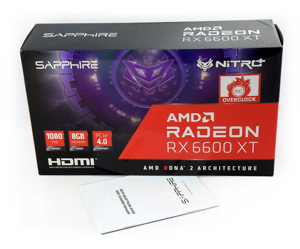 Prodám Sapphire RX 6600 XT OC Nitro+