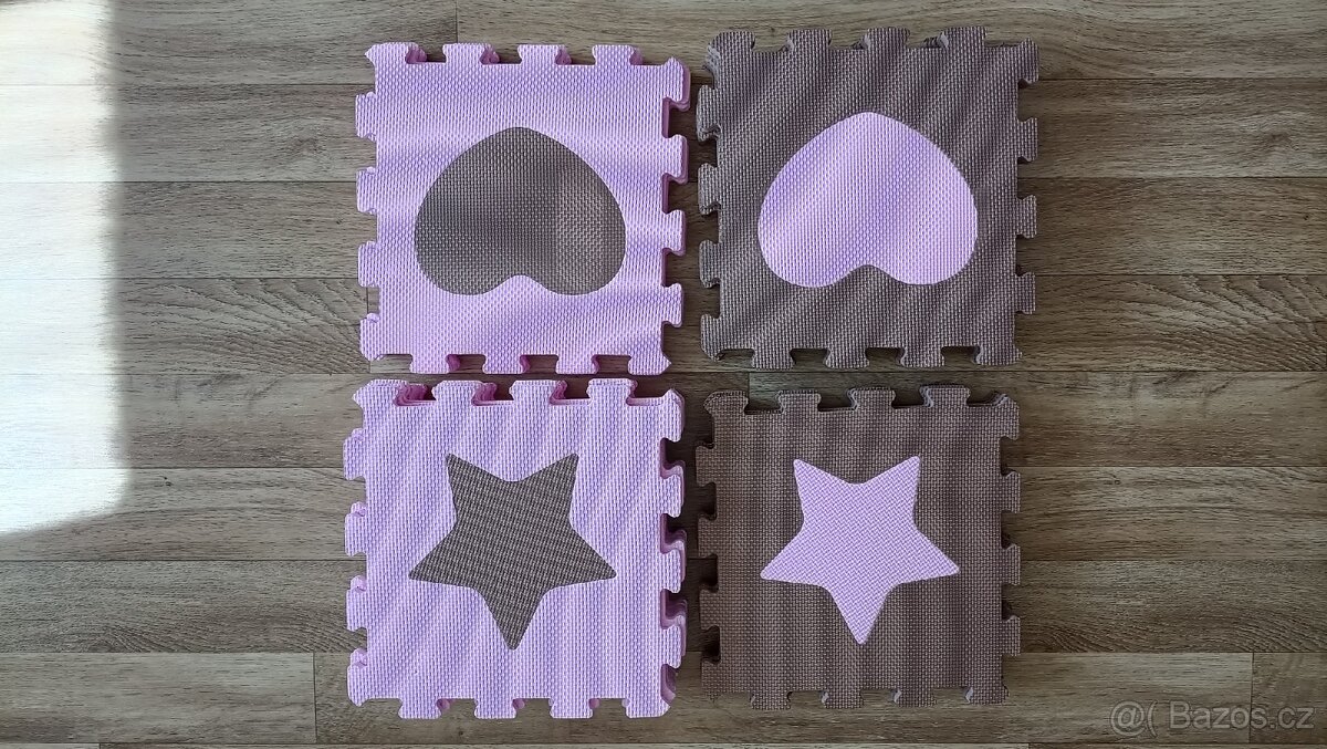 Pěnové puzzle za zem 30x30cm