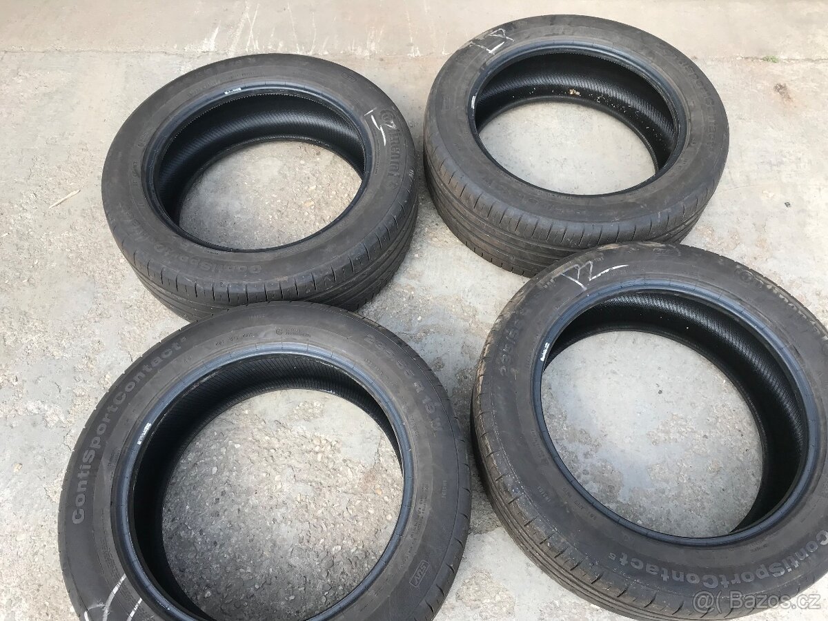 Letní pneu continental 235/55 R19 101w - 7mm