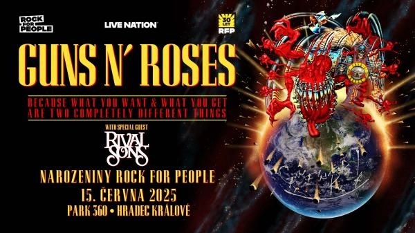 Prodám 2 lístky na Guns n roses