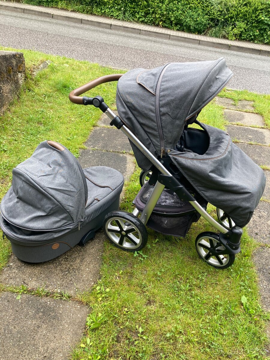 kočárek baby design dotty kombinace