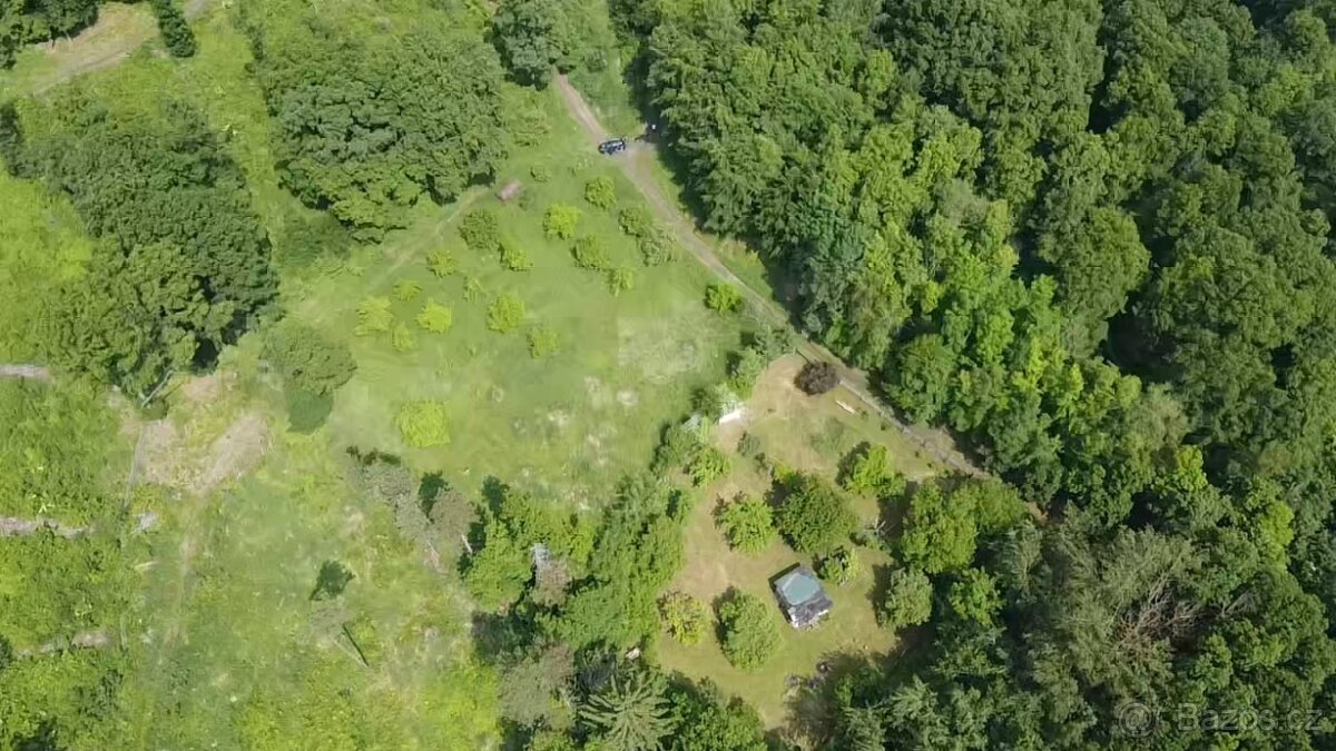 Prodej zahrady 3670m2 nedaleko Litoměřic
