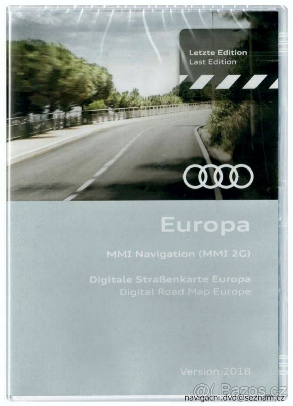 Navigační DVD, CD, SD, USB. Aktuální verze 2025.