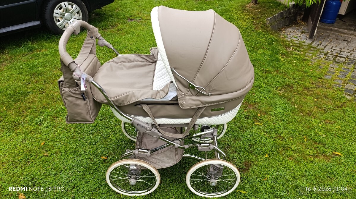Krasny kocarek Bebecar,vajicko isofix