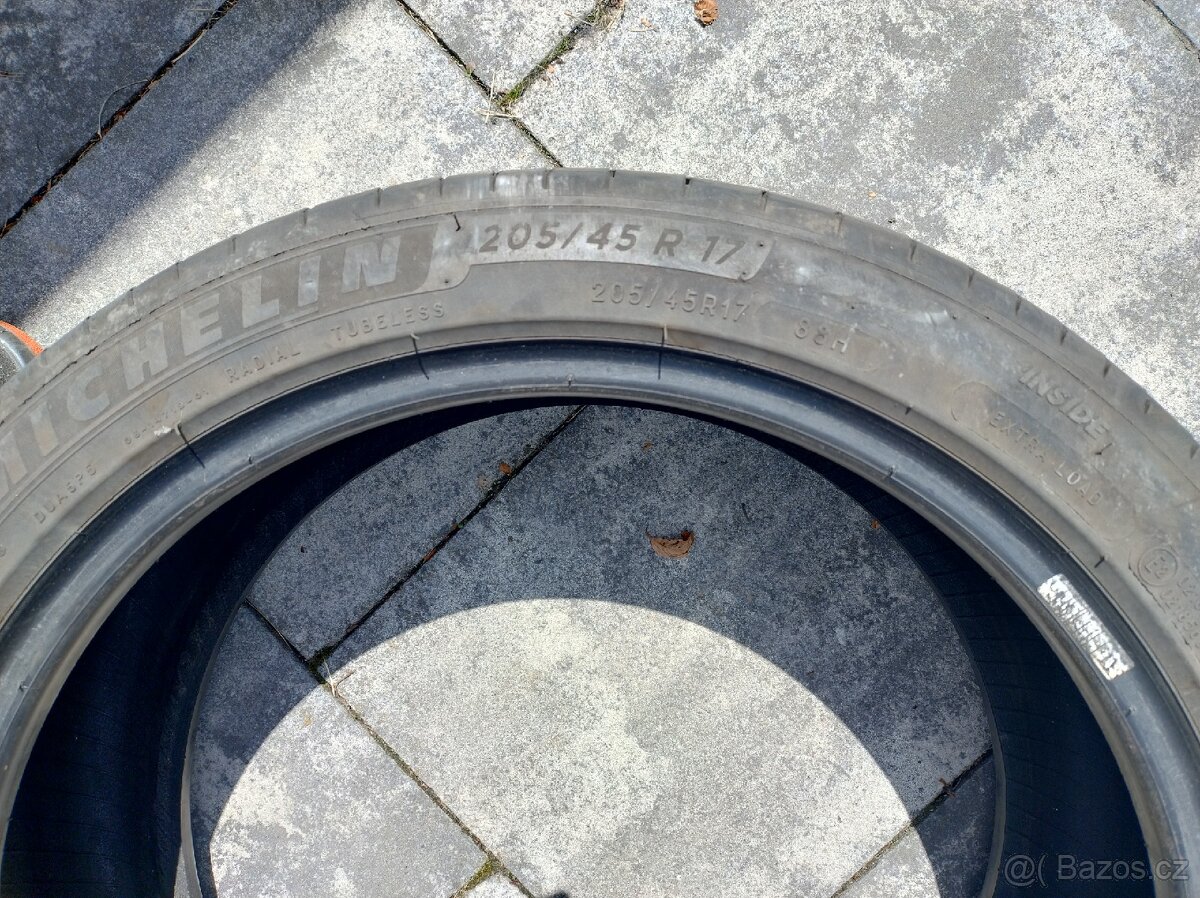 Michelin 205/45 R17 -S2 = 4ks