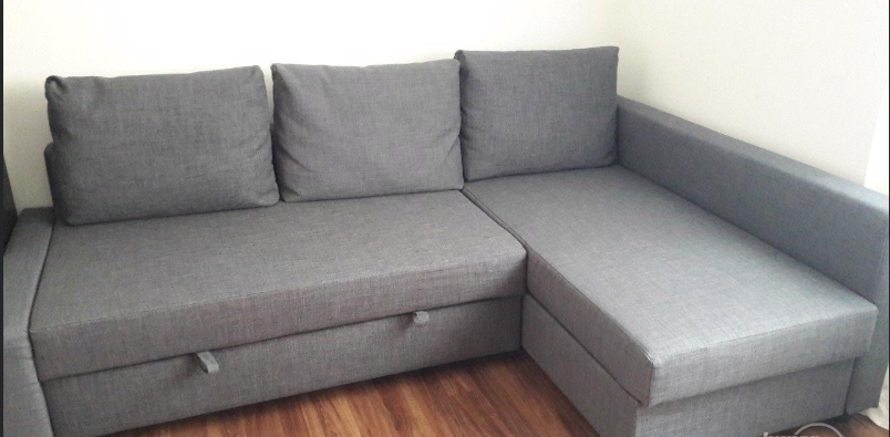 Rozkladaci sedacka ikea friethen  s uložnym prostorem