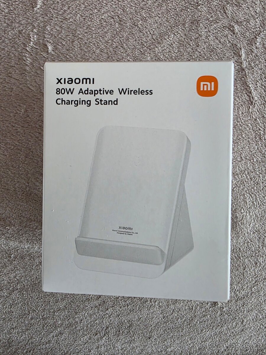 Prodám originálně zabalenou bezdrátovou nabíječku Xiaomi