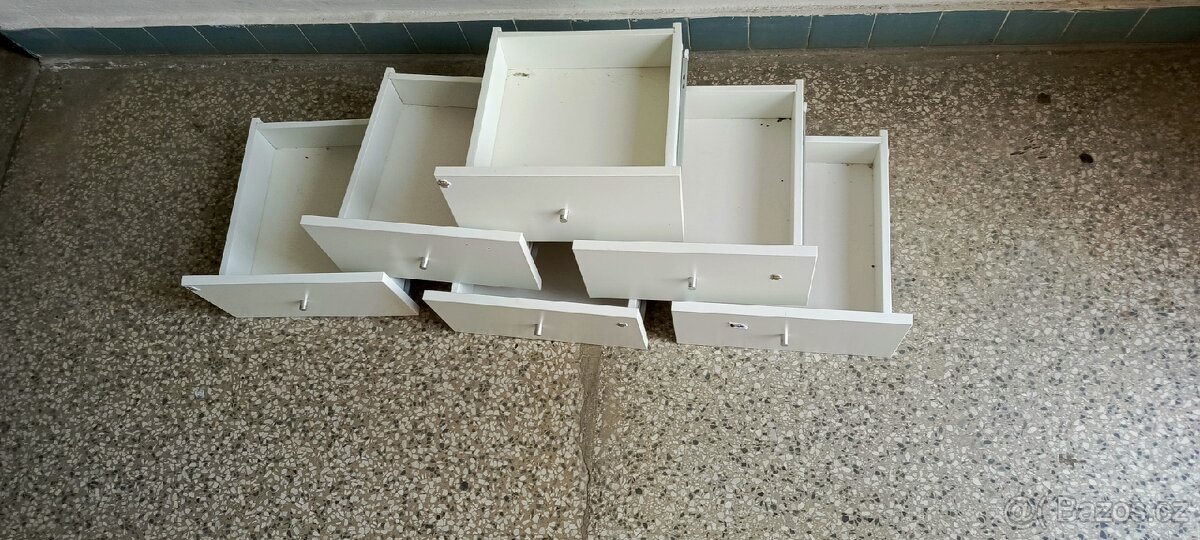 IKEA Kalax 6x šuplík bílý