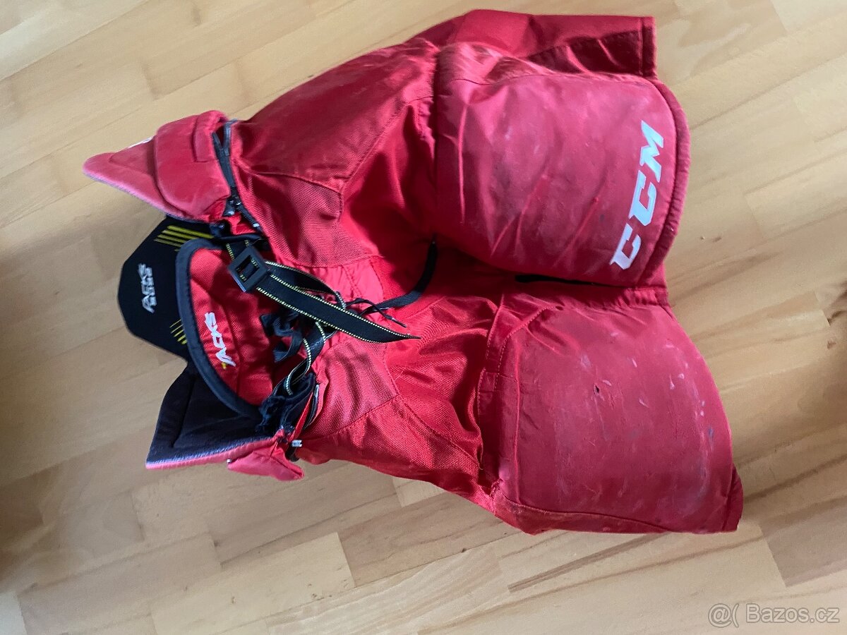 Hokejové kalhoty CCM Tacks 5092, červené