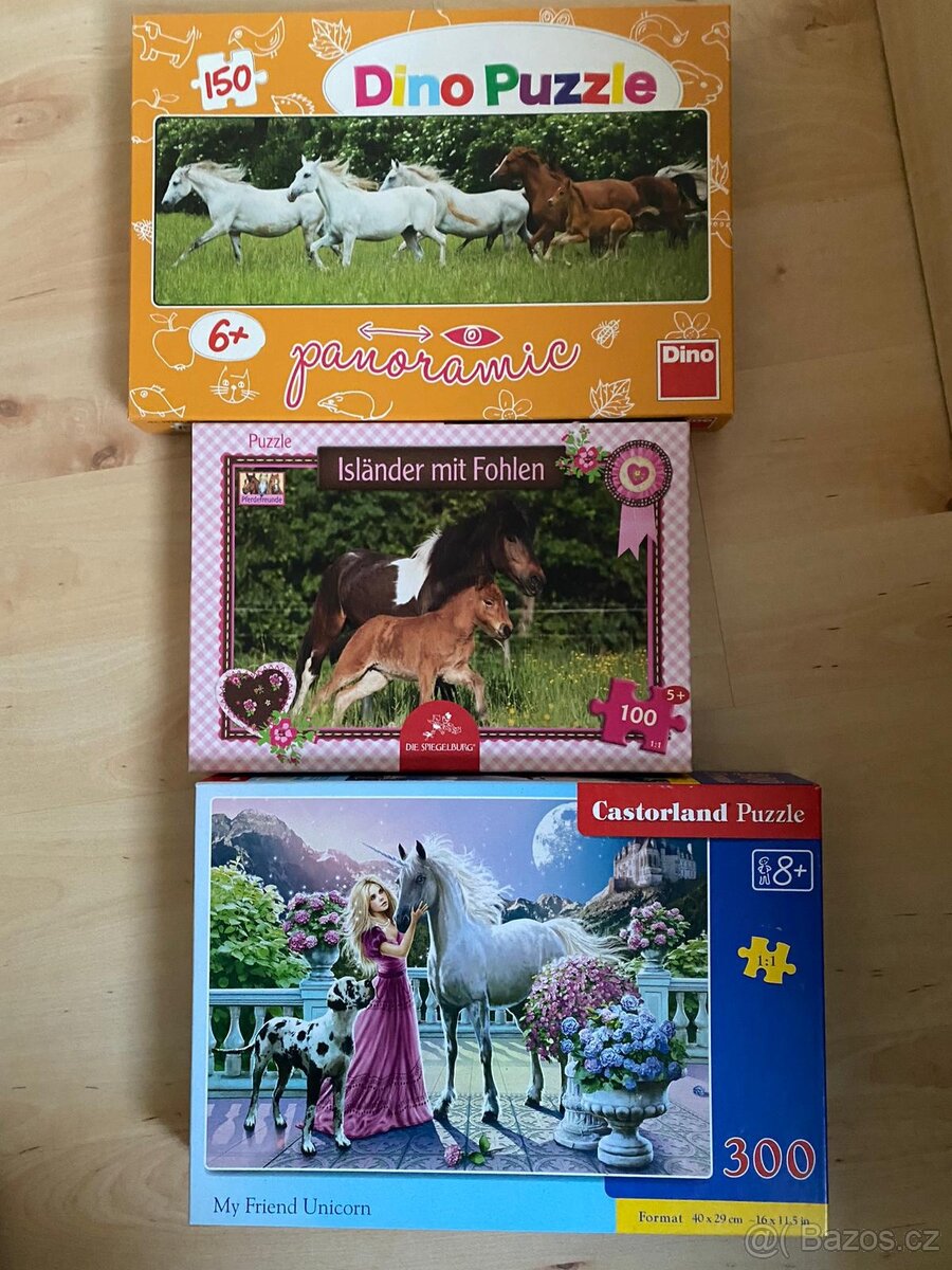 Puzzle koně