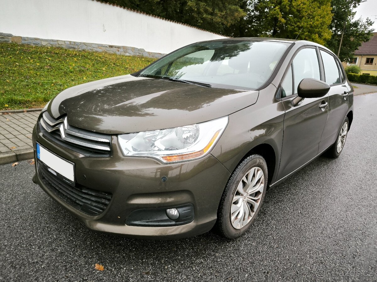 CITROËN C4 1.4i 70kw LPG, r.v. 2013, PŮVOD ČR, NOVÁ STK