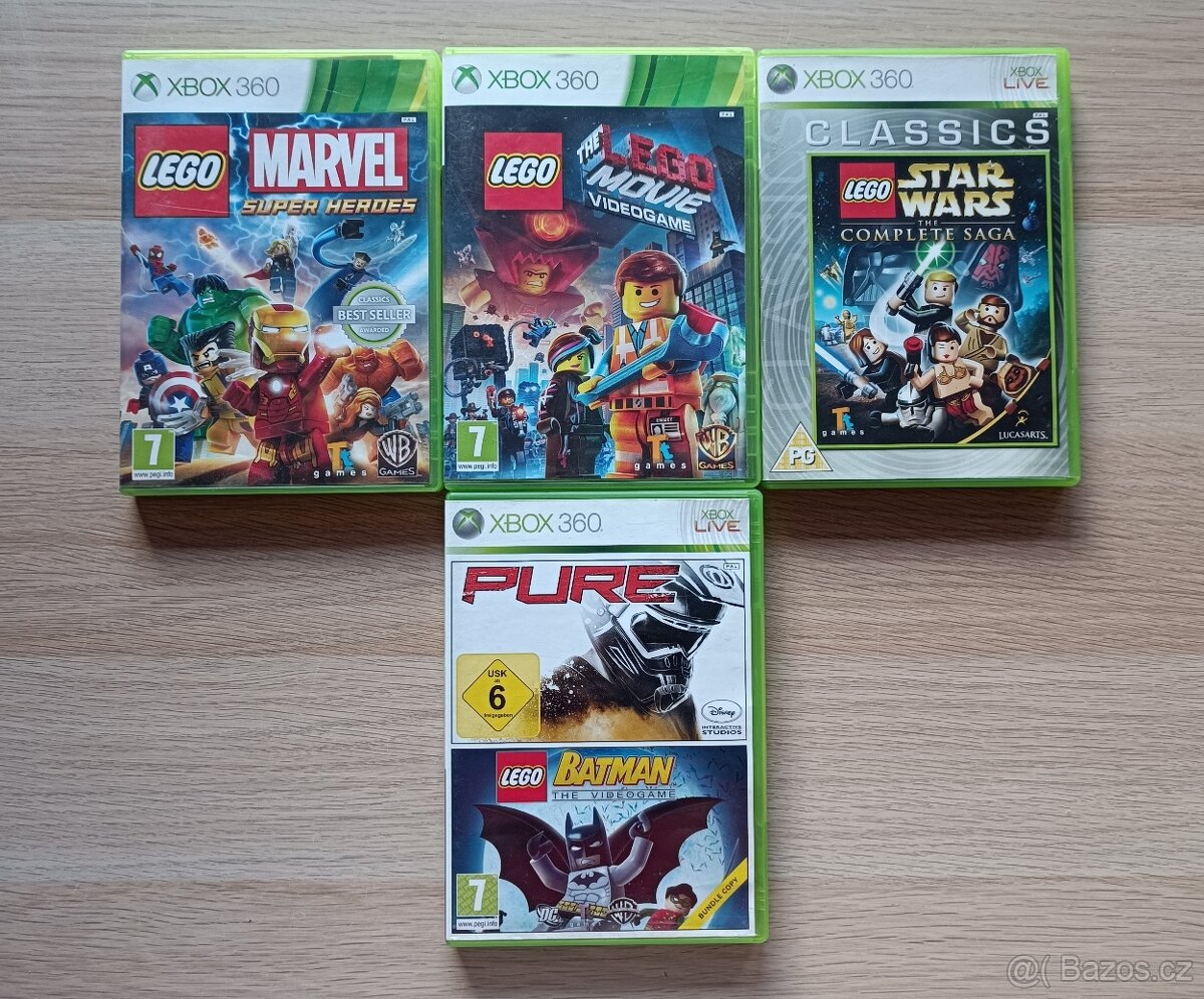 Lego hry na Xbox 360