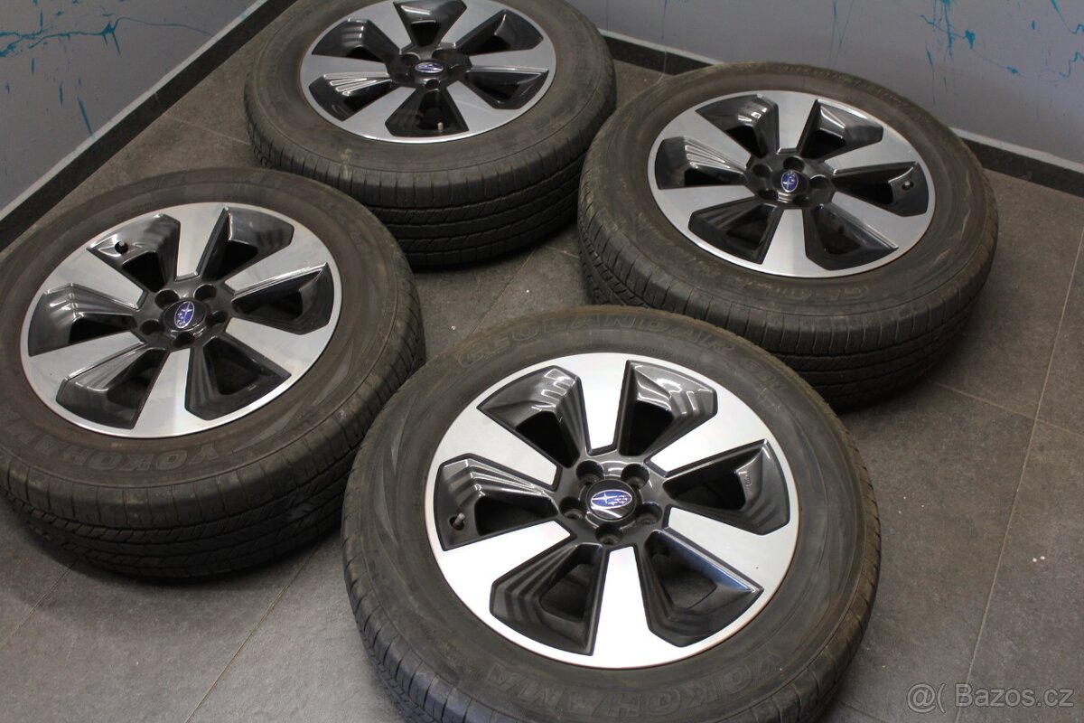 AS449 Alu sada Subaru 5x100 17" 225/60/17 TPMS