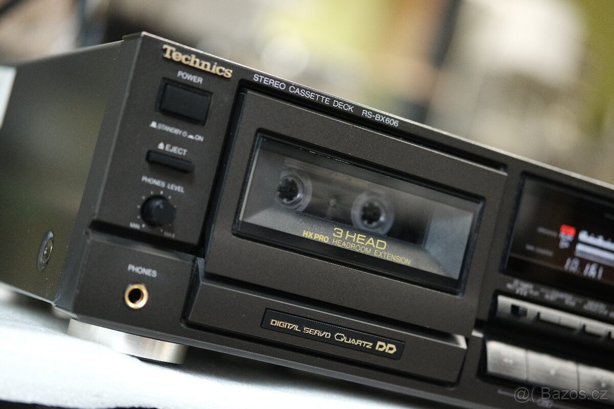 TECHNICS - rs -bx - - 606 - funkcni cassette deck