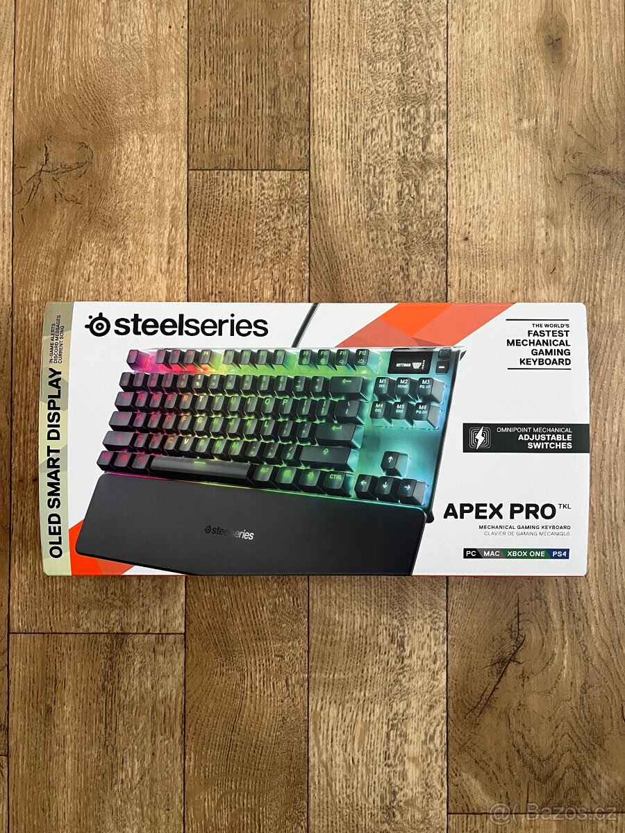 Herní klávesnice STEELSERIES APEX PRO TKL