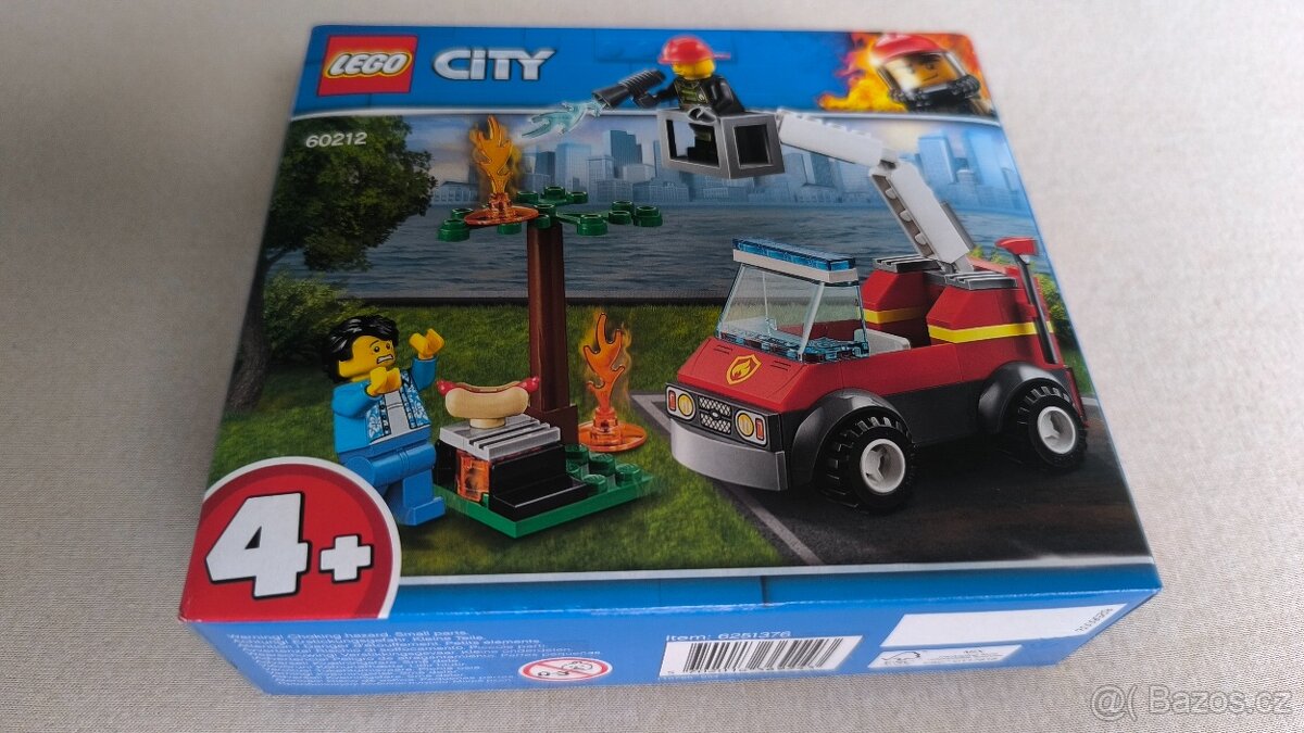 LEGO 60212 CITY Grilování a požár