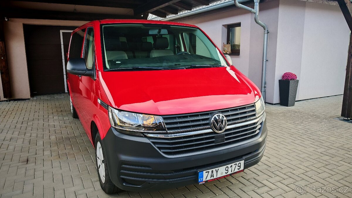 Transportér T6.1 LONG 155tis.km 8 míst 2.0 TDI 110kW 2020 ČR
