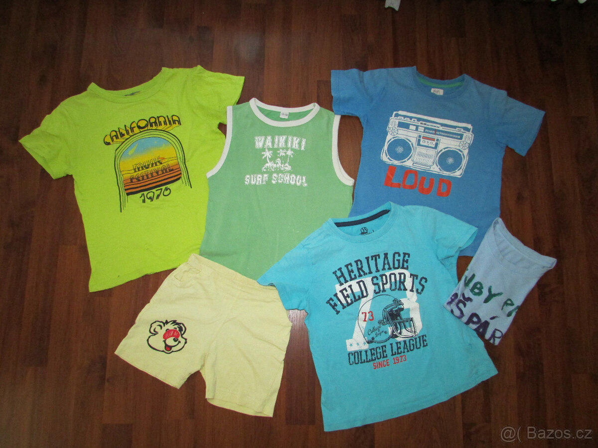 Mix trička, tílko, kraťasy