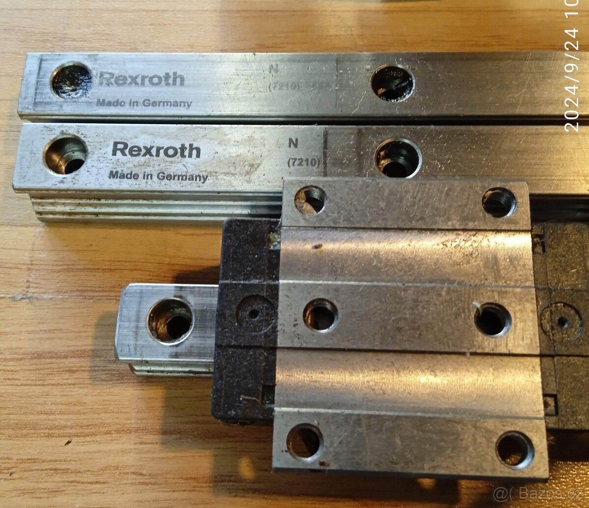 lineární vedení, kolejnice THK 25, cnc ,robotika