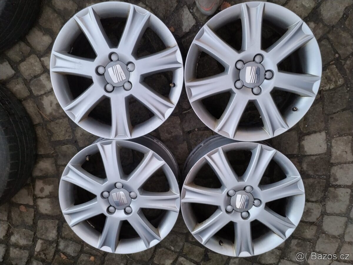 SEAT ALHAMBRA LEON original al. disky 5x112 R17