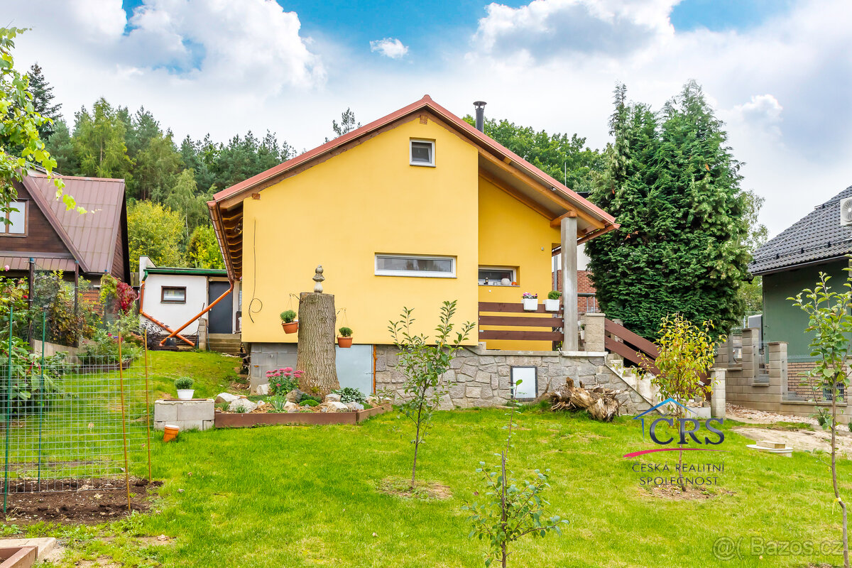 Kompletně zrekonstruovaná chata k trvalému bydlení - Říčany