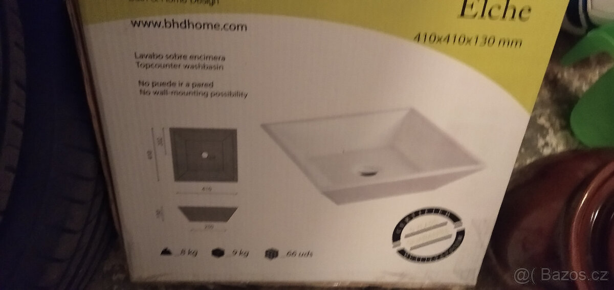 Porcelánové umyvadlo