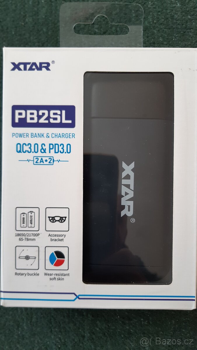 Nabíječka/powerbanka XTAR PB2SL