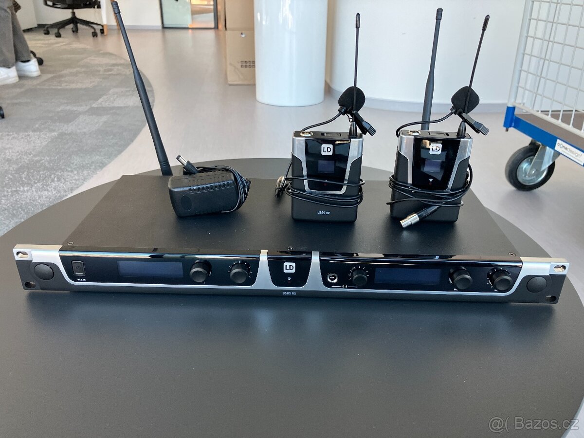 Přijímač nasazovacích mikrofonů: LD Systems U505 BPH2