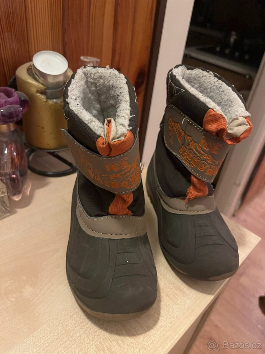Dětské zimní boty - sněhule vel. 27